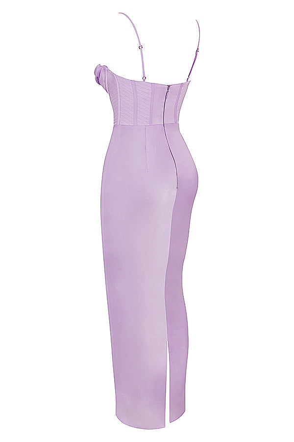 Trendiges Korsett Maxi-Kleid - Isabella