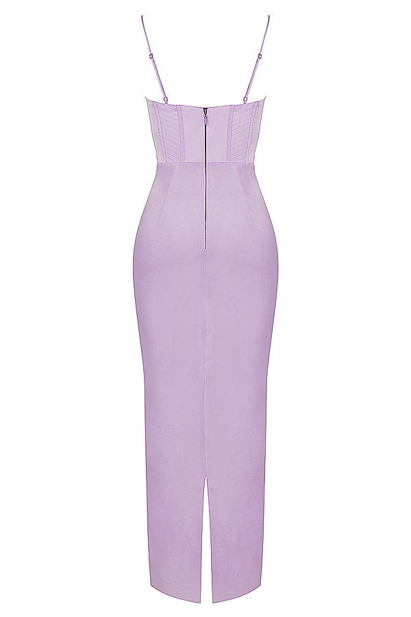 Trendiges Korsett Maxi-Kleid - Isabella