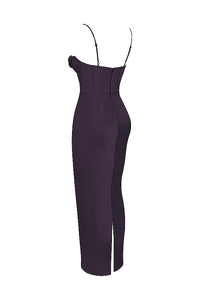 Trendiges Korsett Maxi-Kleid - Isabella