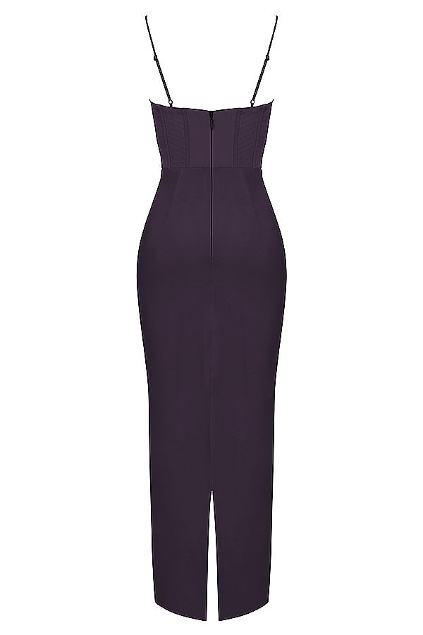 Trendiges Korsett Maxi-Kleid - Isabella