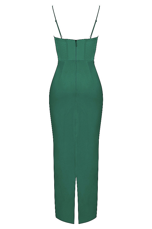 Trendiges Korsett Maxi-Kleid - Isabella