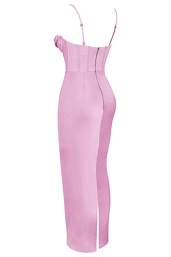 Trendiges Korsett Maxi-Kleid - Isabella