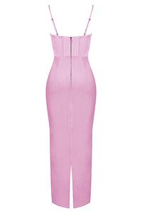 Trendiges Korsett Maxi-Kleid - Isabella