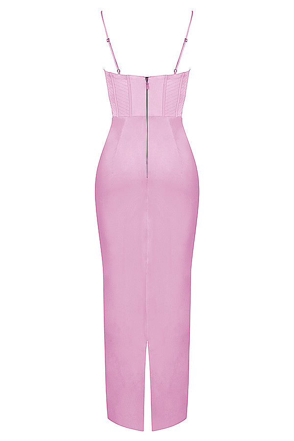 Trendiges Korsett Maxi-Kleid - Isabella