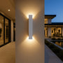 Outdoor LED Wall Light with Up-Down Beam – Weatherproof IP65 2