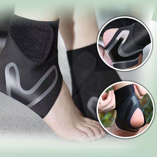 Kompressions-Fußgelenkbandage mit Kreuzfixierung – FlexGuard Pro