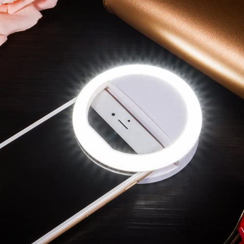 Draagbare Selfie Ringlamp - GlowSnap