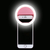 Draagbare Selfie Ringlamp - GlowSnap