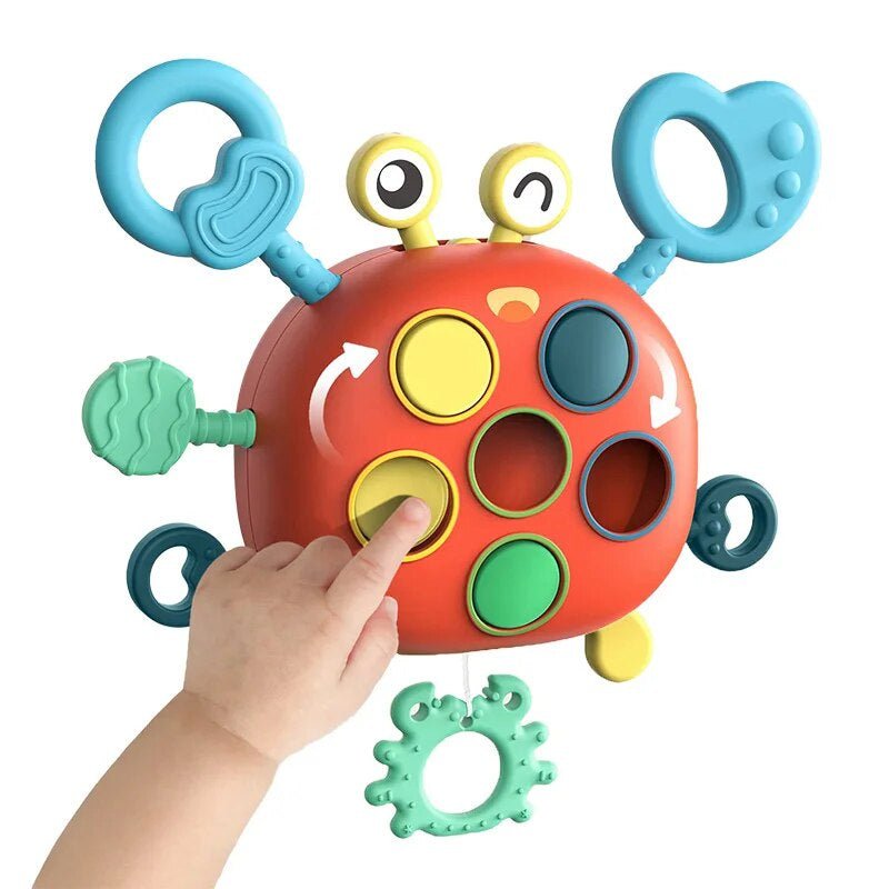 Sensorisch-motorisches Spielzeug für Babys - KriebelKrab