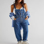 Denim Damen-Latzhose mit Relaxed Fit – Serena