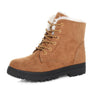 Warm Gefütterte Damen Winterstiefel mit Schnürung - Eliza Fur Boot