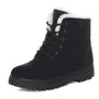 Warm Gefütterte Damen Winterstiefel mit Schnürung - Eliza Fur Boot