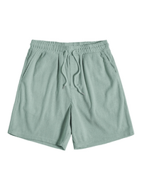 Stijlvolle heren zomer-set met shirt en corduroy shorts - SommerKern