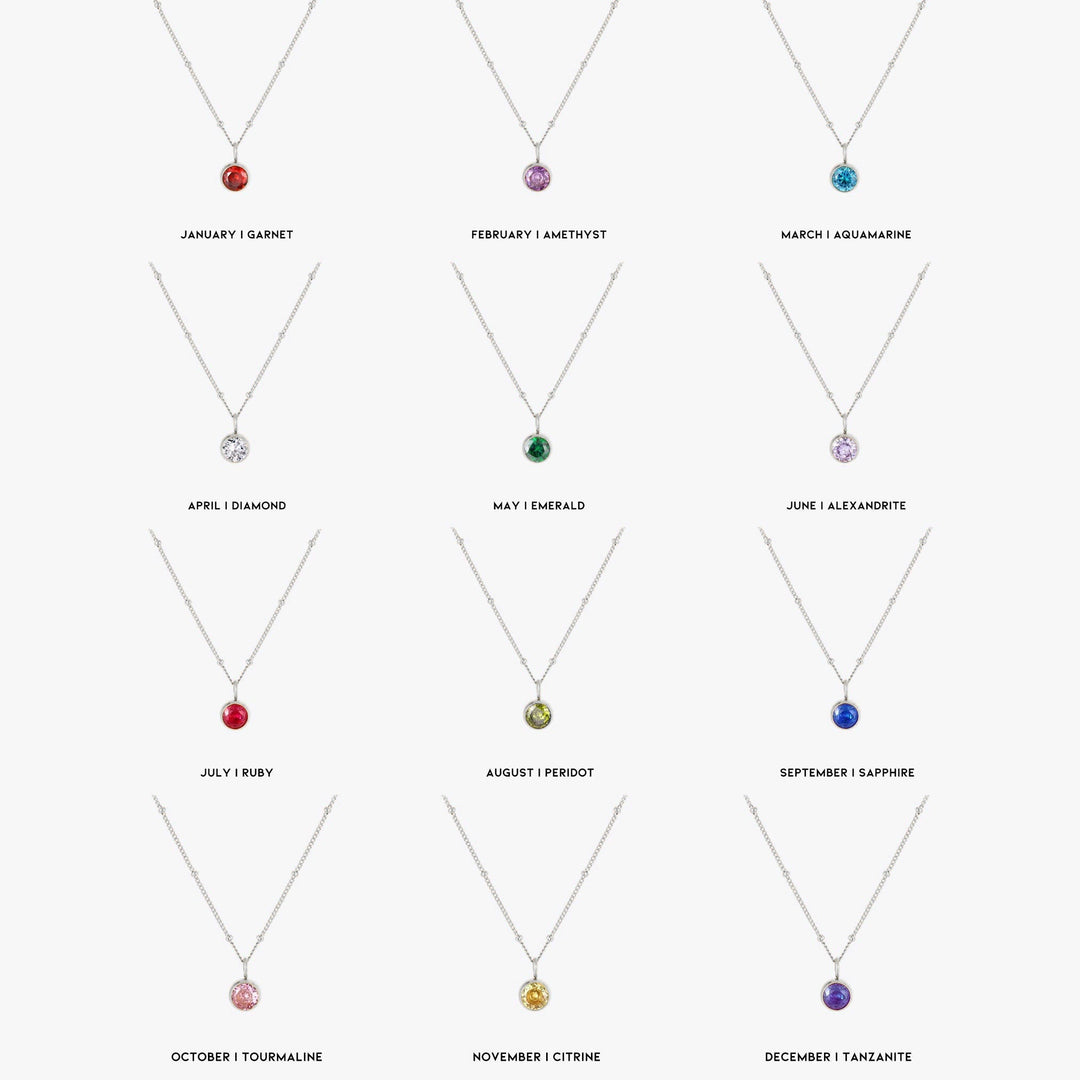 Geboortesteen Ketting - Aurora