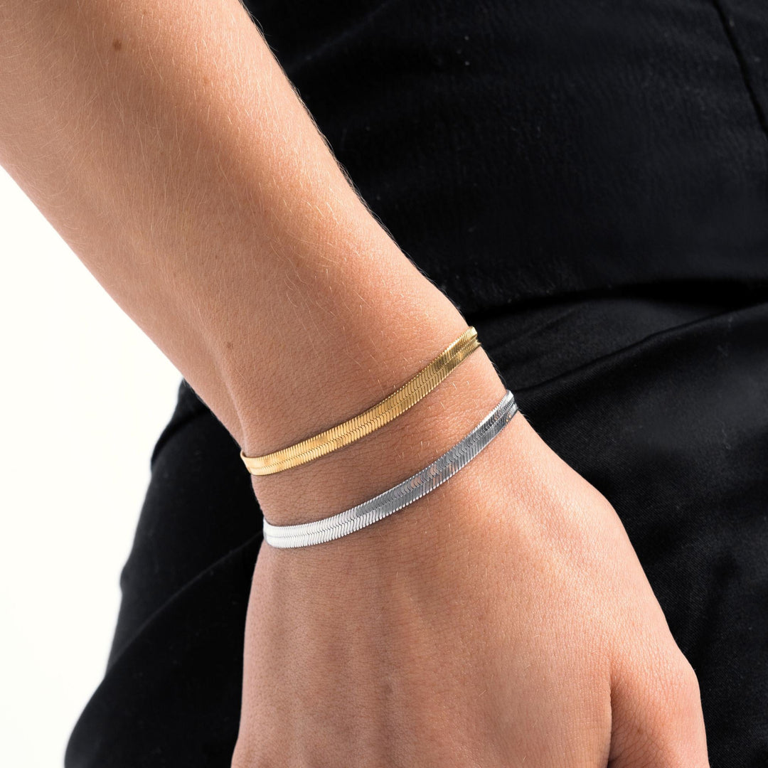 Fischgrätenarmband - Lana