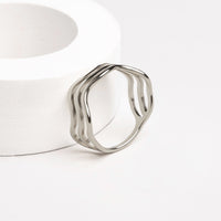 Ring mit Wellen-Design - Nerida