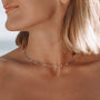 Regenbogen Choker - Selina