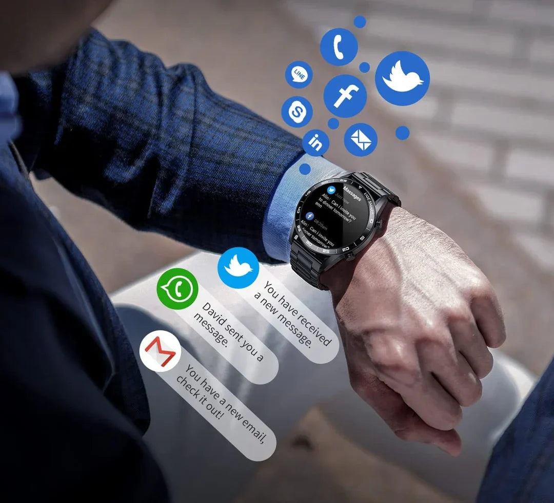 Luxe Heren Smartwatch – Axel