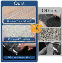 Transparante Kledinghoes Set – Set Beschermhoezen voor Kleding & Reizen