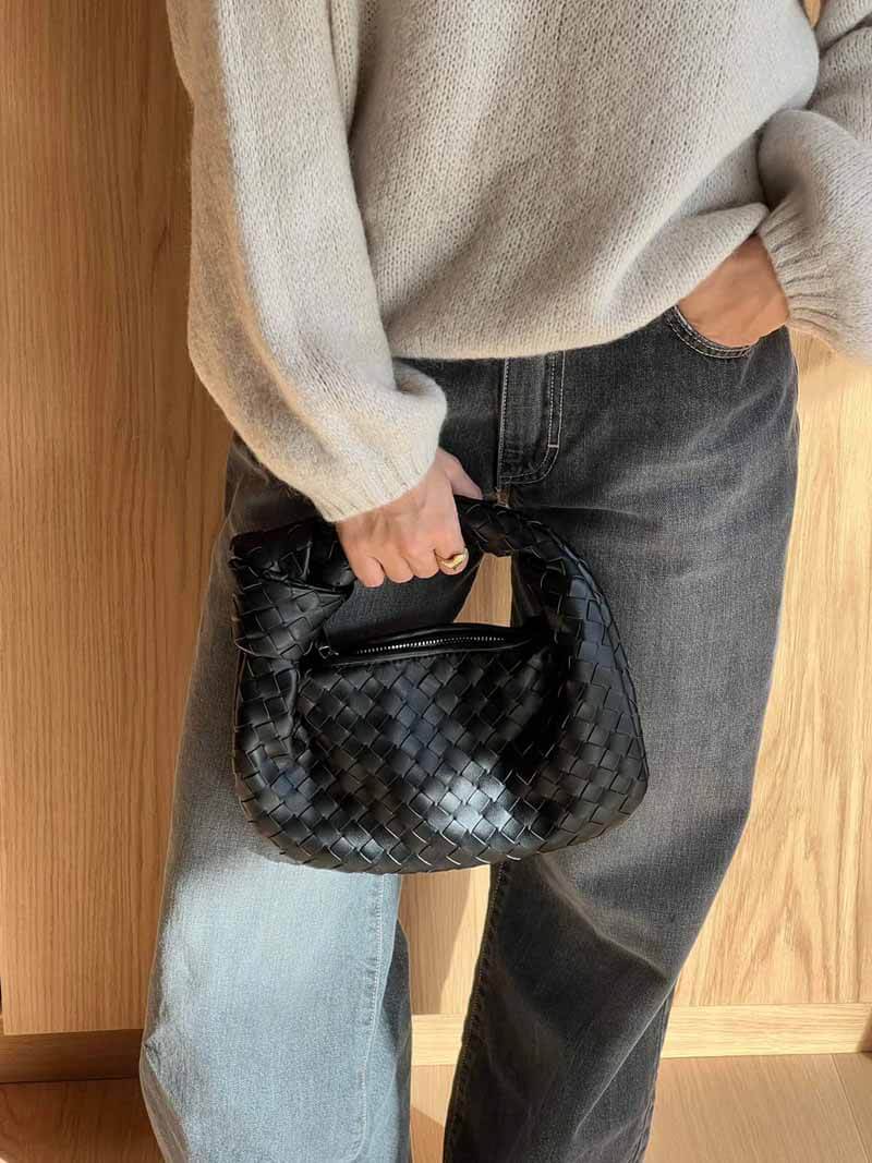 Gewebte Mini-Handtasche - Isabella