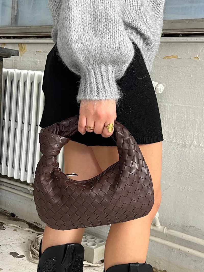 Gewebte Mini-Handtasche - Isabella
