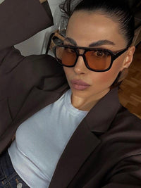 Vintage zonnebril met UV-bescherming en retro charme – Loreen