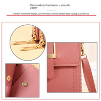 Sonia Leren Phone Wallet | Sleek & Fashionable