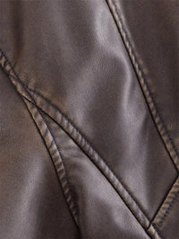 Sophia Cropped Bikerjas | Vintage & Stijlvol