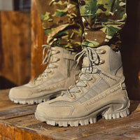 Wasserdichte taktische Arbeitsstiefel mit Durchstichschutz – TrailForce Tactical