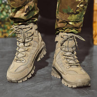 Wasserdichte taktische Arbeitsstiefel mit Durchstichschutz – TrailForce Tactical