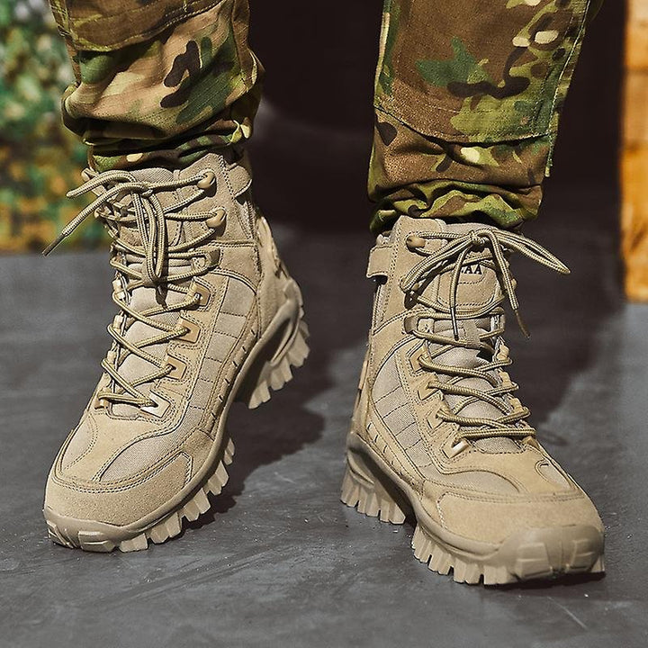 Wasserdichte taktische Arbeitsstiefel mit Durchstichschutz – TrailForce Tactical
