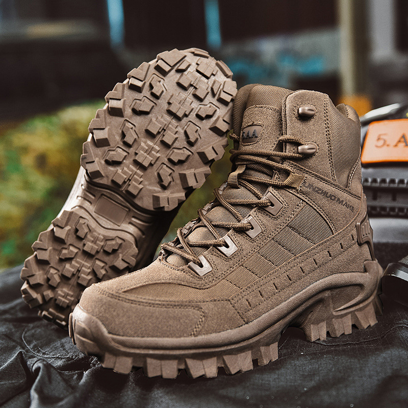 Wasserdichte taktische Arbeitsstiefel mit Durchstichschutz – TrailForce Tactical