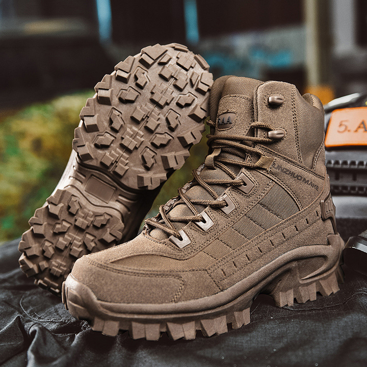 Wasserdichte taktische Arbeitsstiefel mit Durchstichschutz – TrailForce Tactical
