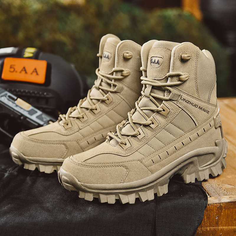 Wasserdichte taktische Arbeitsstiefel mit Durchstichschutz – TrailForce Tactical
