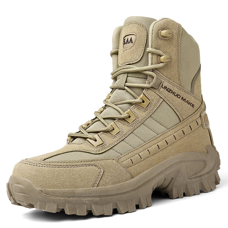 Wasserdichte taktische Arbeitsstiefel mit Durchstichschutz – TrailForce Tactical