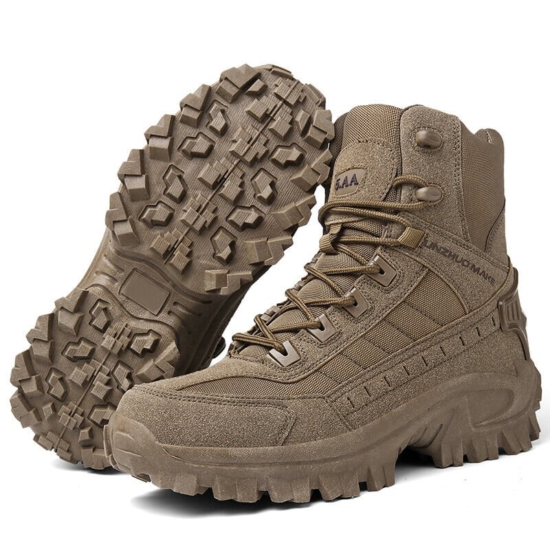 Wasserdichte taktische Arbeitsstiefel mit Durchstichschutz – TrailForce Tactical