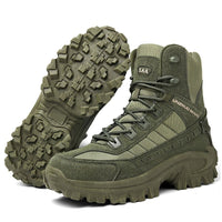 Wasserdichte taktische Arbeitsstiefel mit Durchstichschutz – TrailForce Tactical