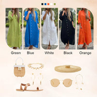 Luchtige Polo-Shirtjurk Dames – Marlene