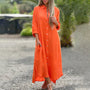 Luftiges Polo-Shirtkleid Damen – Marlene