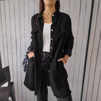 Bequemes Fake-Denim Hemd - Sophie