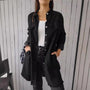 Bequemes Fake-Denim Hemd - Sophie