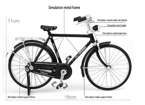 DIY Fietsmodel op Schaal - RetroCycle