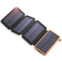 Solar-Powerbank mit 4 Paneelen und 3 USB-Anschlüssen – SunCore
