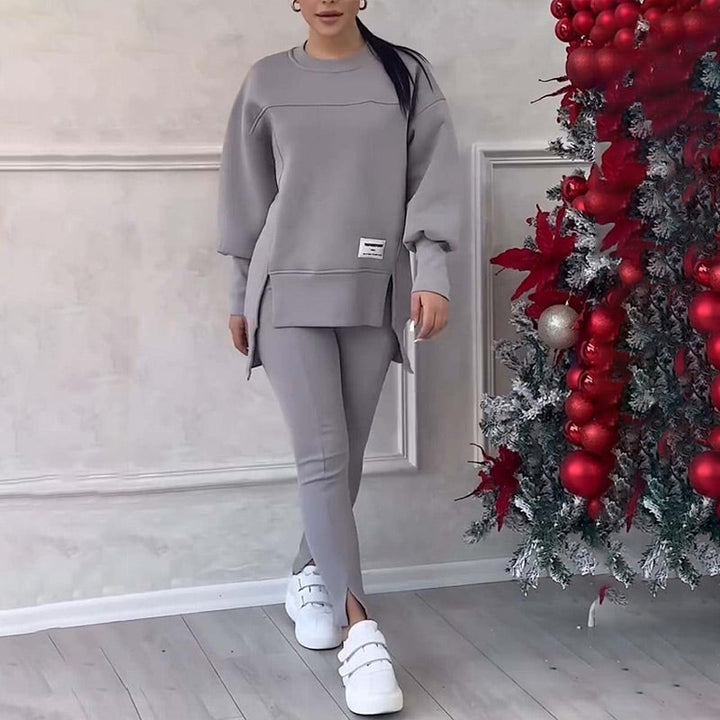 Legeres Damen Set aus Sweatshirt und Leggings - Elena
