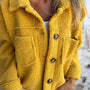 Kurze Teddyjacke - Dion | Warm mit stilvollem Reverskragen