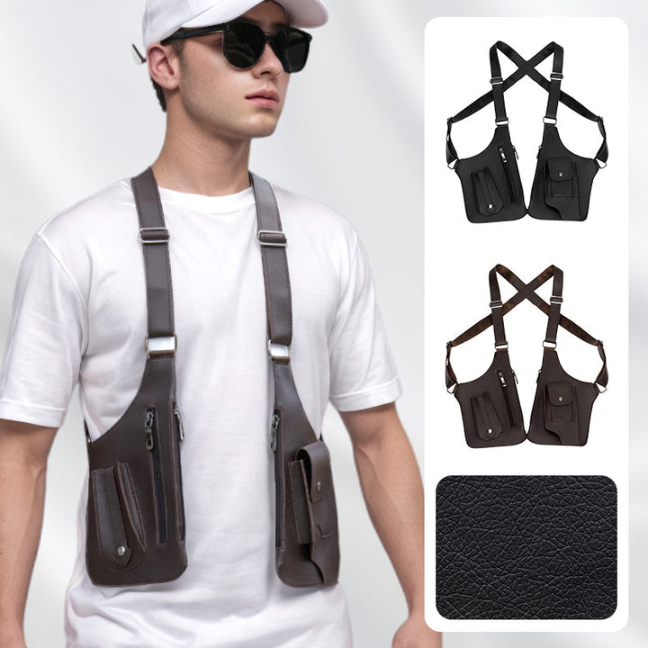 Diefstalbestendige Heren Schoudertas – ShadowCarry Pro