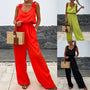 Luftiger Sommer-Jumpsuit mit weiten Beinen - Jasmin