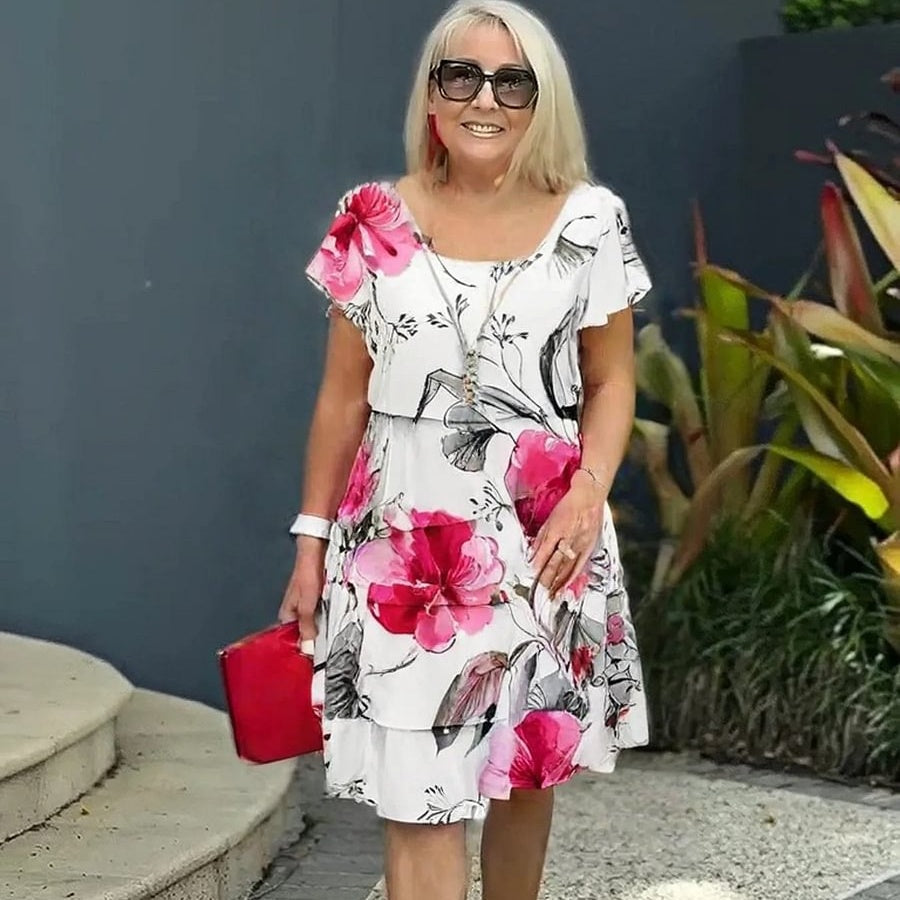 Bloemen Waterval Zomerjurk – Leona