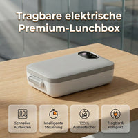 Cordless Self-Heating Electric Lunch Box with Stainless Steel Insert 2