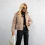 Gepolsterte Herbstjacke mit warmem Futter – Elvira
